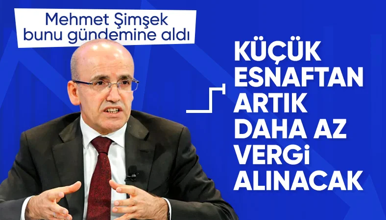 Mehmet Şimşek: 1,5 milyon küçük işletme için enflasyon düzeltmesi muafiyeti getirilecek