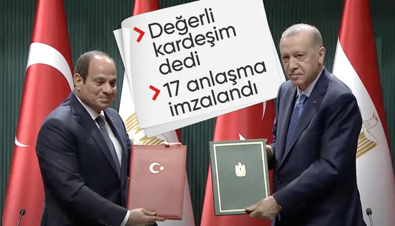 SON DAKİKA! Cumhurbaşkanı Erdoğan ve Mısırlı mevkidaşı Sisi'den önemli mesajlar