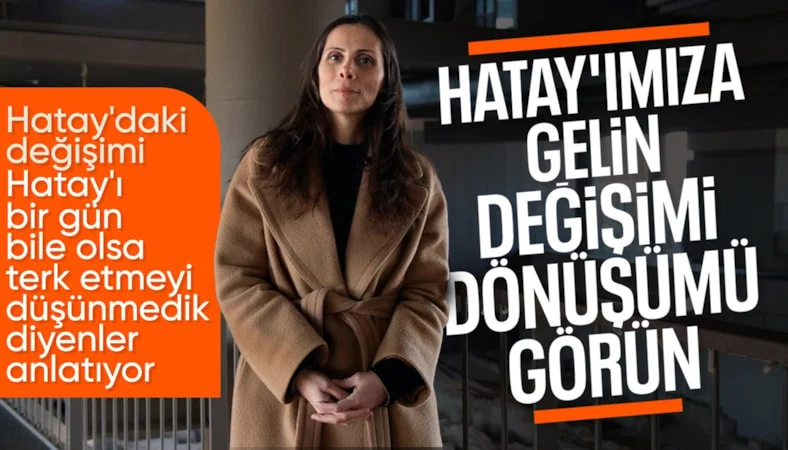 Sabiha Asfuroğlu Abbasoğlu, Hatay'da depremden sonraki yeniden ayağa kalkma sürecini anlattı